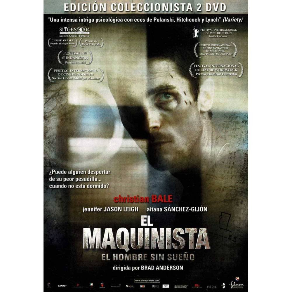 El Maquinista. El hombre sin sueño. Edición Coleccionista 2 DVD