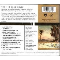 The I-10 Chronicles. CD