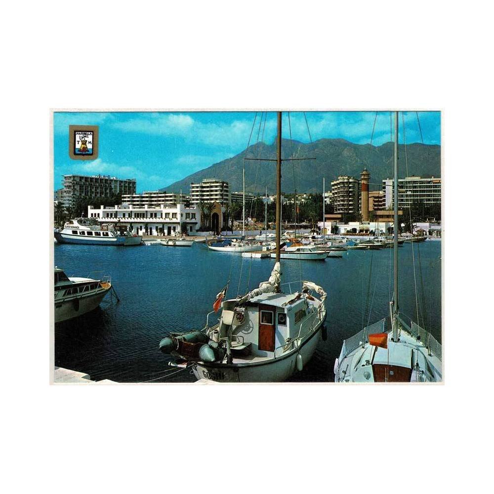 Postal Málaga. Marbella. Puerto Deportivo No. 45