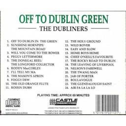 The Dubliners - Off To Dublin Green. CD