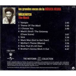 Las grandes voces de la Música Negra. Willie Hutch - The Mack. CD