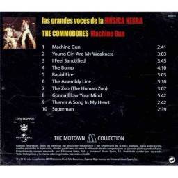 Las grandes voces de la Música Negra. The Commodores - Machine Gun. CD