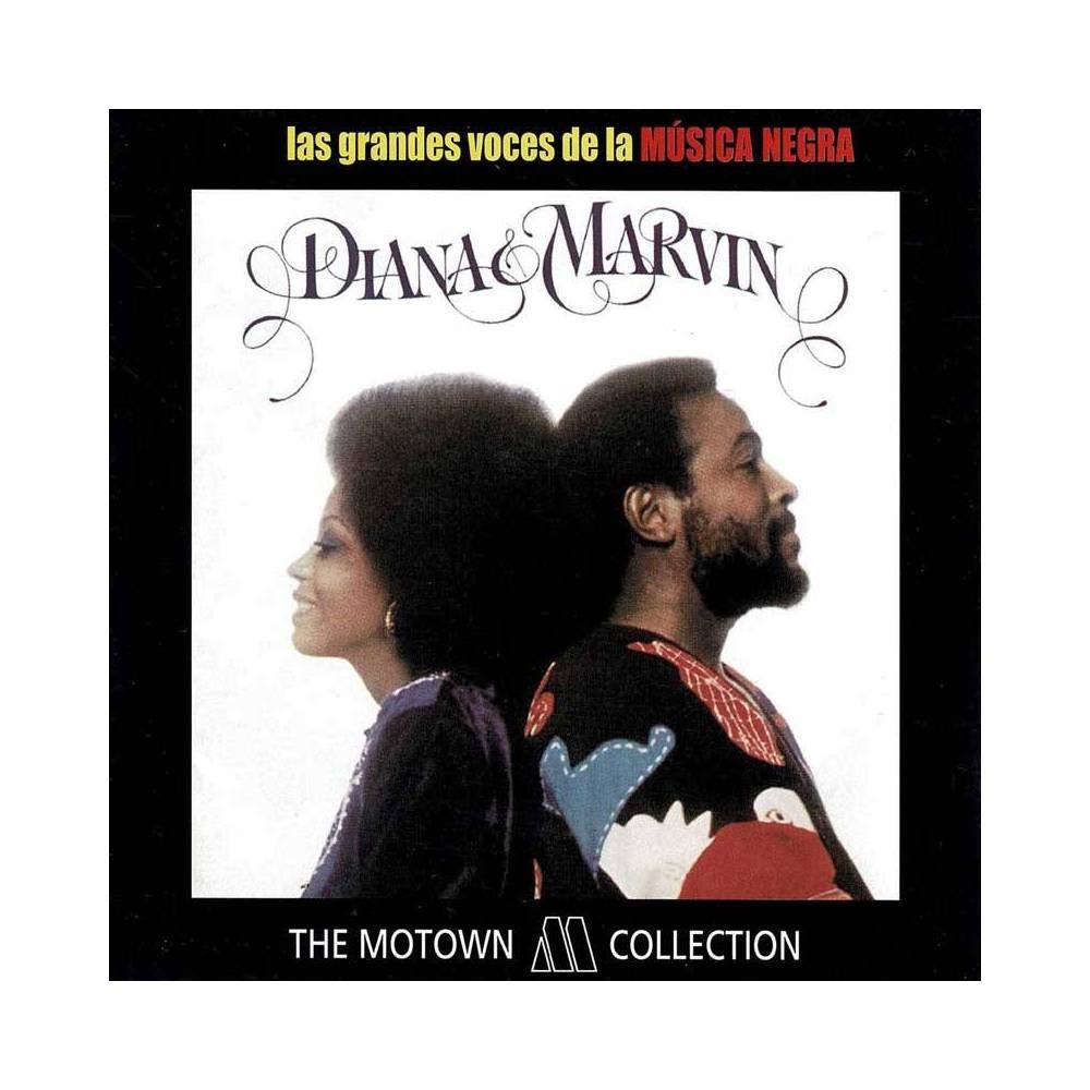 Las grandes voces de la Música Negra. Marvin Gaye & Diana Ross - Diana & Marvin. CD
