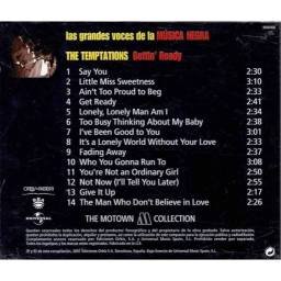 Las grandes voces de la Música Negra. The Temptations - Gettin' Ready. CD