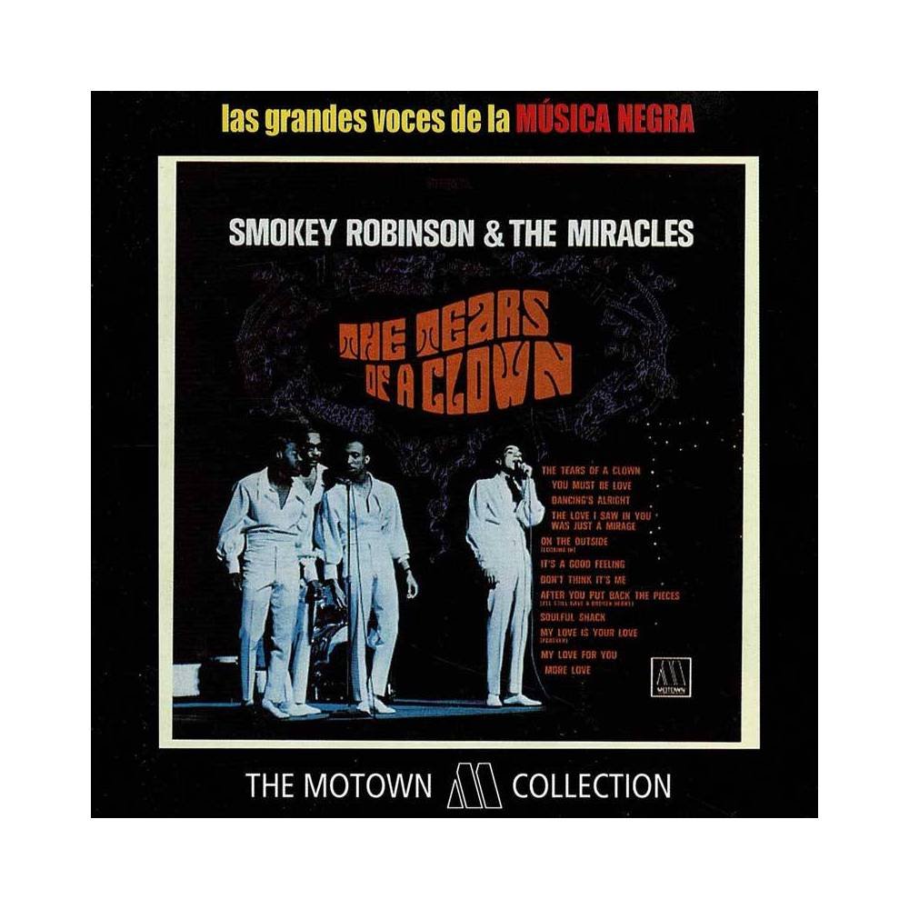 Las grandes voces de la Música Negra. Smokey Robinson & The Miracles - The Tears of a Clown. CD