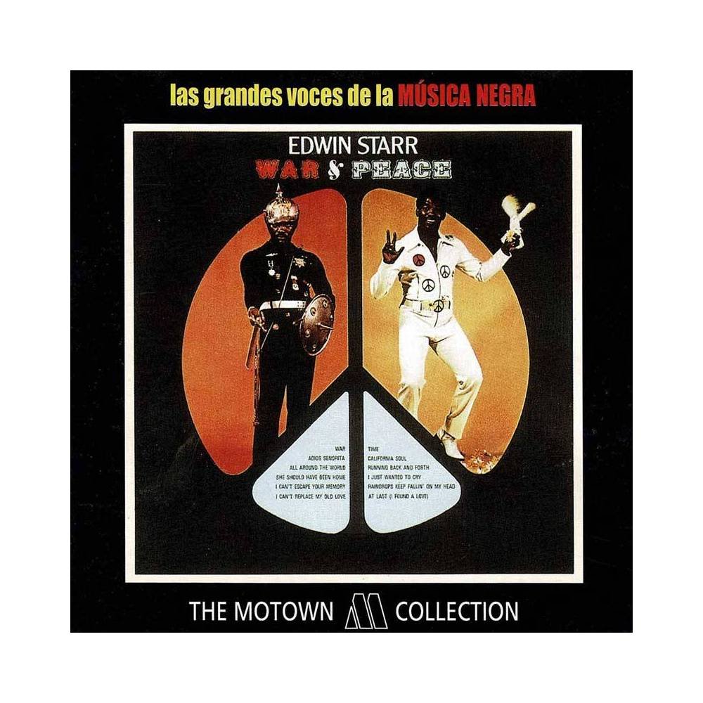 Las grandes voces de la Música Negra. Edwin Starr - War & Peace. CD