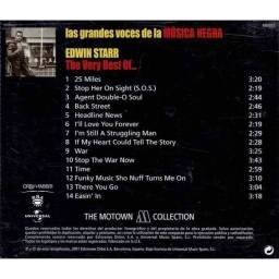 Las grandes voces de la Música Negra. Edwin Starr - The Very Best Of. CD