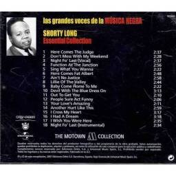 Las grandes voces de la Música Negra. Shorty Long - Essential Collection. CD