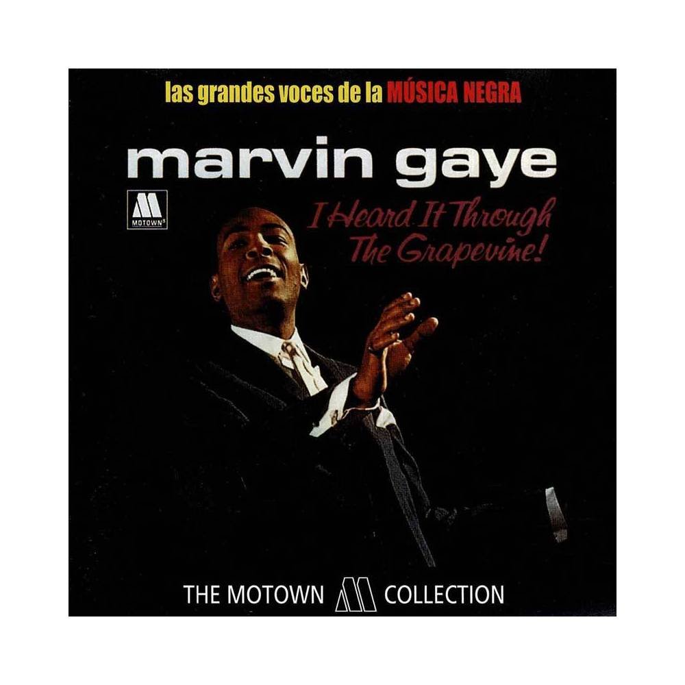 Las grandes voces de la Música Negra. Marvin Gaye - I Heard It Through The Grapevine!. CD