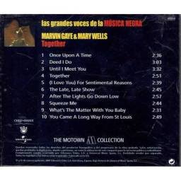 Las grandes voces de la Música Negra. Marvin Gaye & Mary Wells - Together. CD