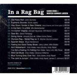 Karin Krog + Morten Gunnar Larsen - In A Rag Bag. CD (firmado)