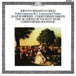 Johann Sebastian Bach. The Academy Of Ancient Music - Violin Concertos 1 & 2. Concerto For 2 Violins. CD