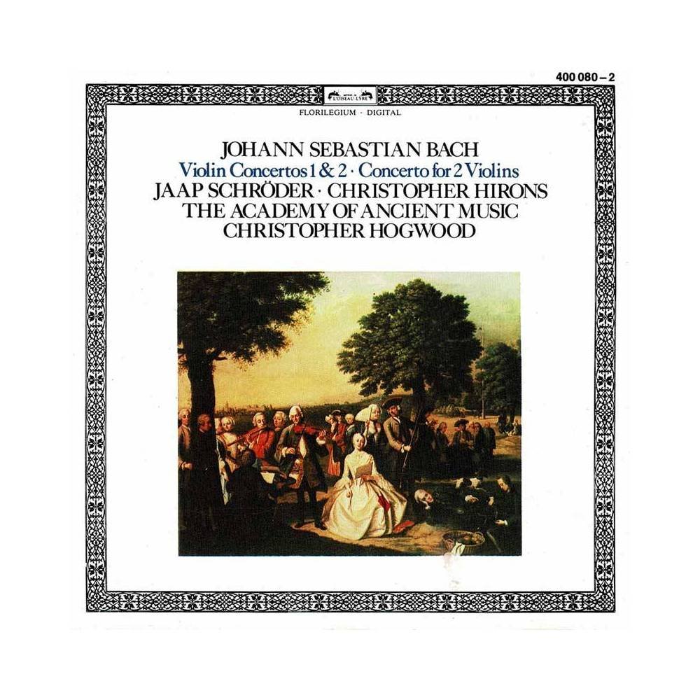 Johann Sebastian Bach. The Academy Of Ancient Music - Violin Concertos 1 & 2. Concerto For 2 Violins. CD