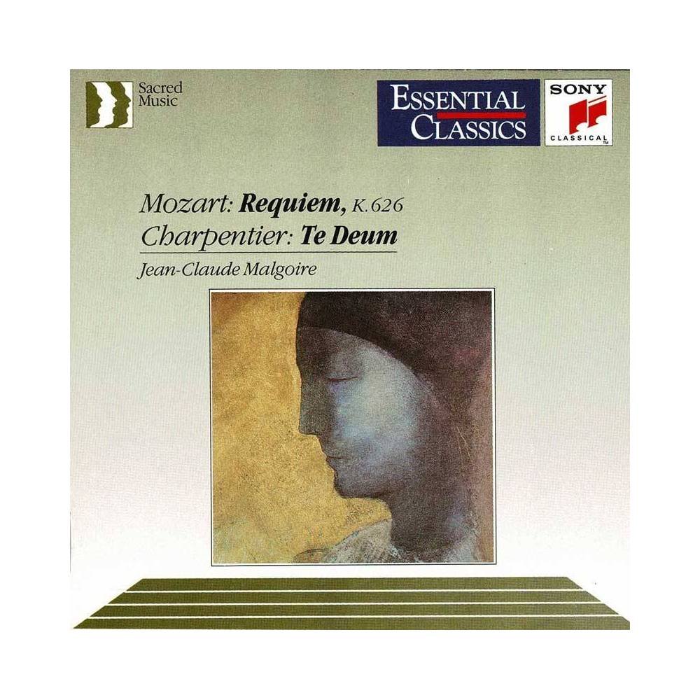 Mozart, Charpentier. Jean-Claude Malgoire - Requiem, K. 626 / Te Deum. CD