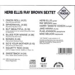 Herb Ellis / Ray Brown Sextet - Hot Tracks. CD