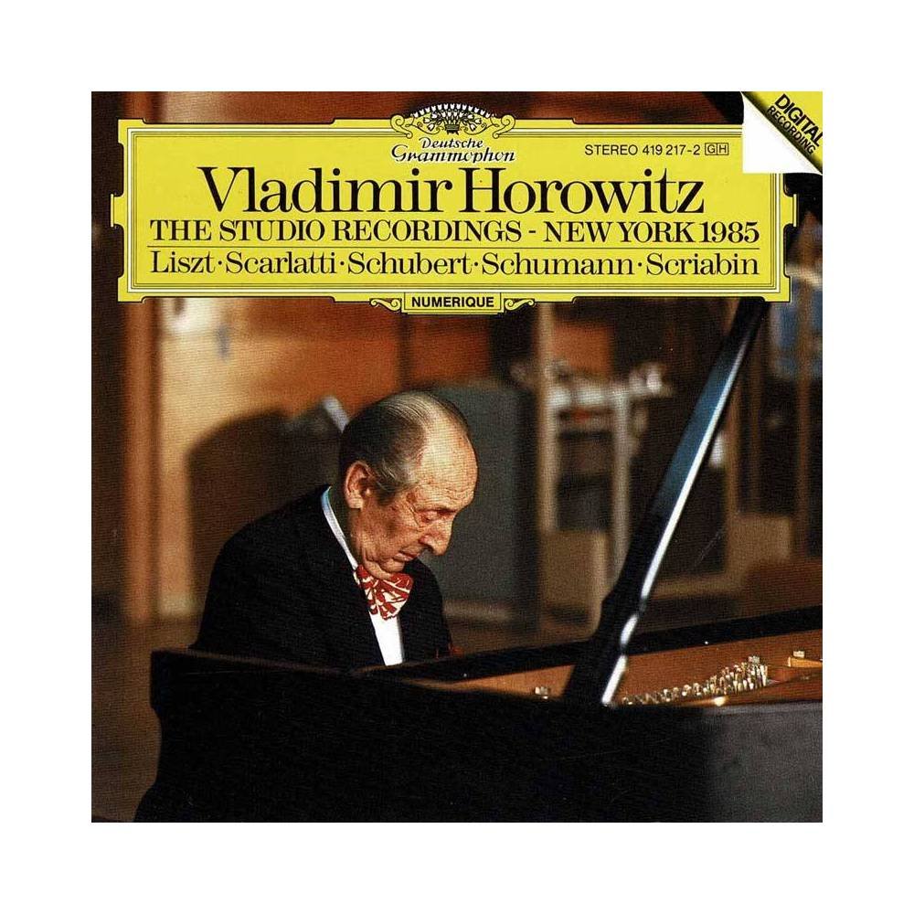 Vladimir Horowitz - The Studio Recordings - New York 1985. Liszt. Scarlatti. Schubert. Schumann. Scriabin. CD