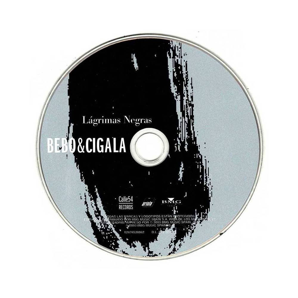 Bebo & Cigala - Lágrimas Negras. CD (sólo disco)