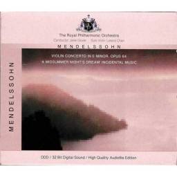 Mendelssohn. Jane Glover - Violin Concerto In E Minor, Opus 64 / A Midsummer Night`s Dream. Incidental Music. CD