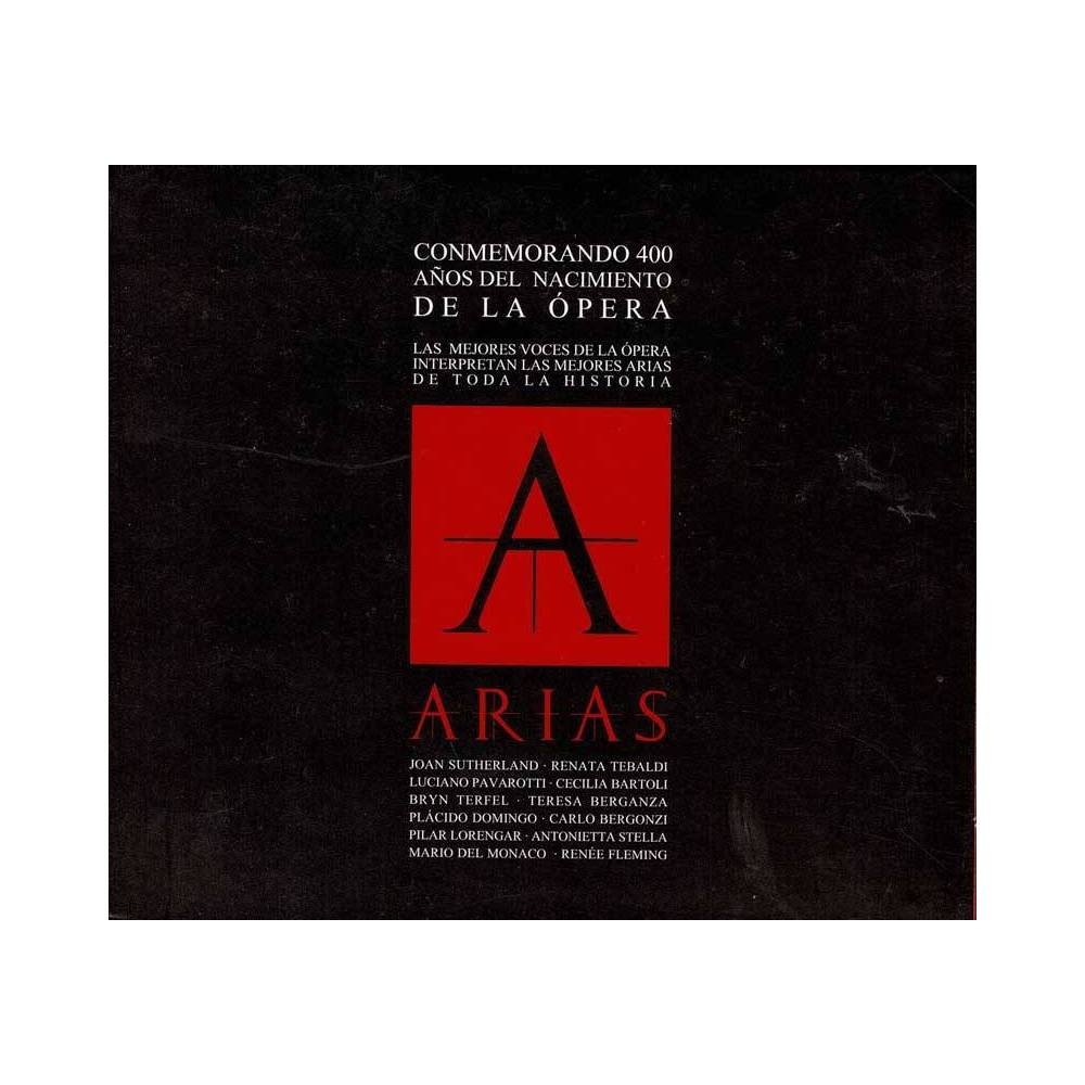 Arias. Conmemorando 400 años del nacimiento de la Opera. 2 x CD
