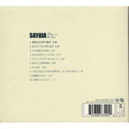 Saybia - These Are The Days. CD