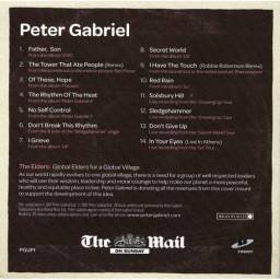 Peter Gabriel (recopilatorio). The Mail on Sunday. CD
