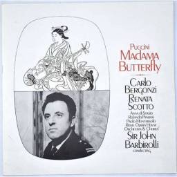 Puccini. Sir John Barbirolli. Carlo Bergonzi. Renata Scotto - Madama Butterfly. 3 x LP