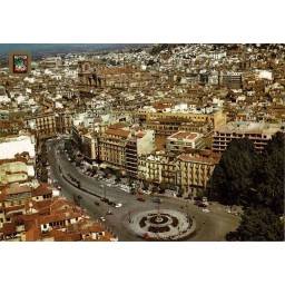 Postal Granada. Panorámica de la ciudad No. 11