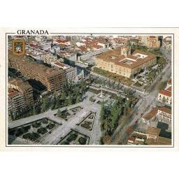 Postal Granada. Vista aérea. No. 123