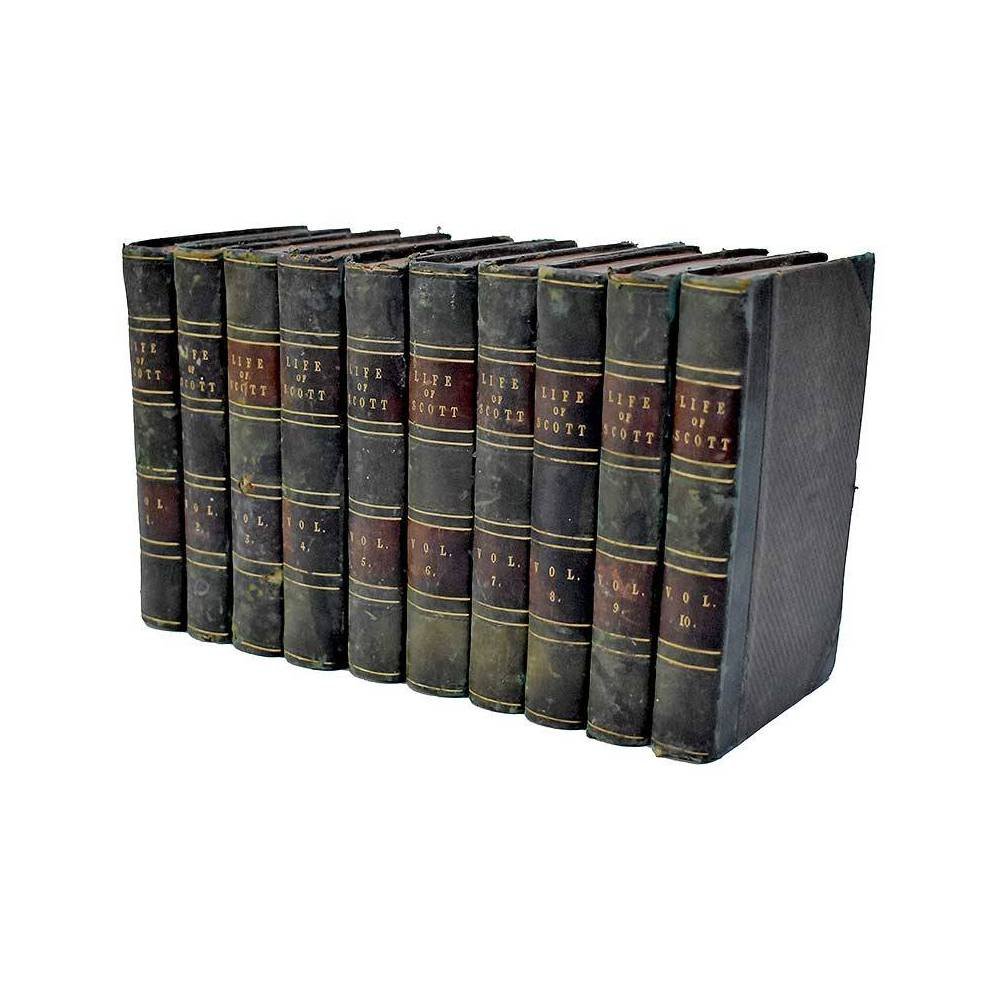 Memoirs of the life of Sir Walter Scott, Bart. 10 vols. - John Gibson Lockhart