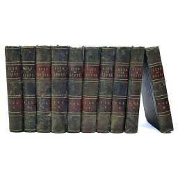 Memoirs of the life of Sir Walter Scott, Bart. 10 vols. - John Gibson Lockhart