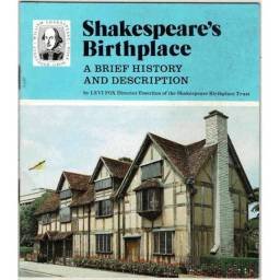 Shakespeare's Birthplace. A brief history and description - Levi Fox