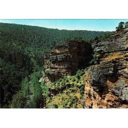 Postal Guadalajara. Barranco de la Hoz. Piedra de La Leña y Aljibe No. 57