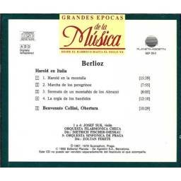 Grandes Épocas de la Música. Berlioz - Harold en Italia. Benvenuto Cellini, Obertura. CD