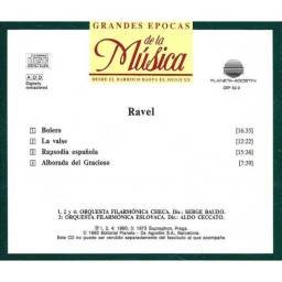 Grandes Épocas de la Música. Ravel - Bolero. La Valse. Rapsodia Española. Alborada del Gracioso. CD