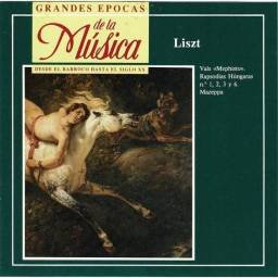 Grandes Épocas de la Música. Liszt - Vals Mephisto. Rapsodias húngaras. Mazzepa. CD