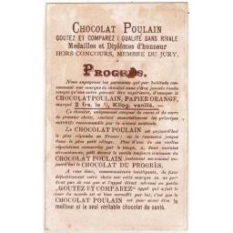 Cromo antiguo Chocolat Poulain