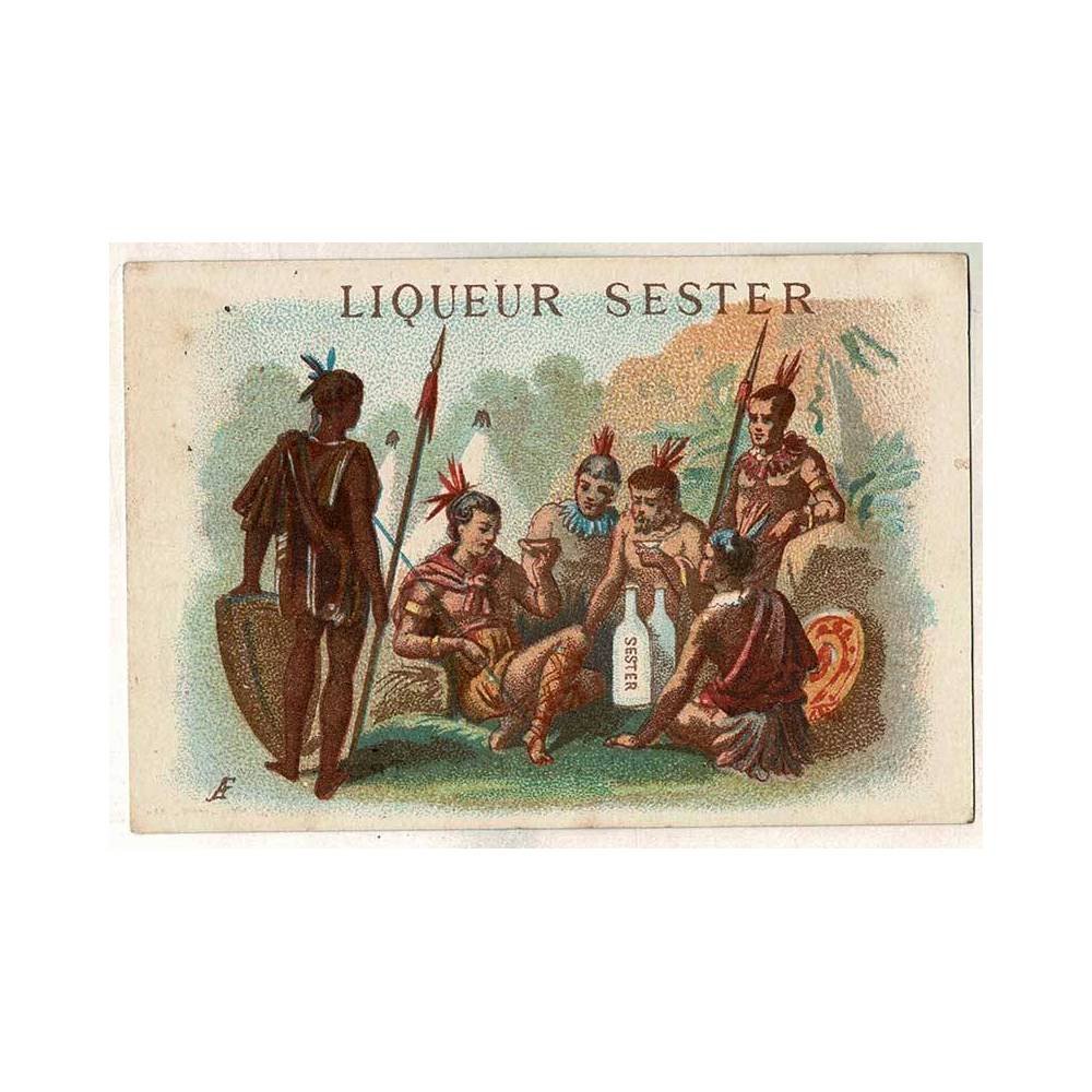 Cromo antiguo Liqueur Sester