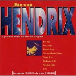 Jimi Hendrix - 16 Grandes Exitos en Versión Original. CD