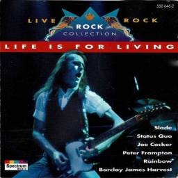 Live Rock - Life Is For Living. CD