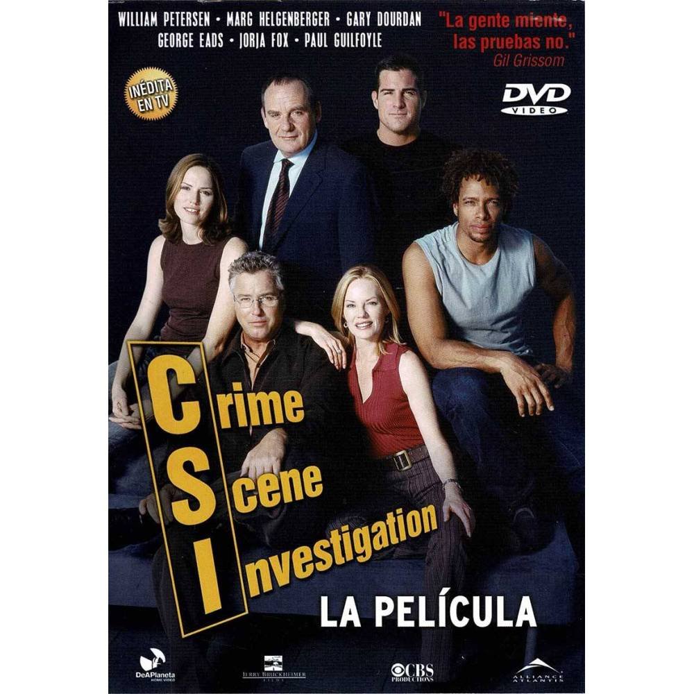 CSI. La película. DVD