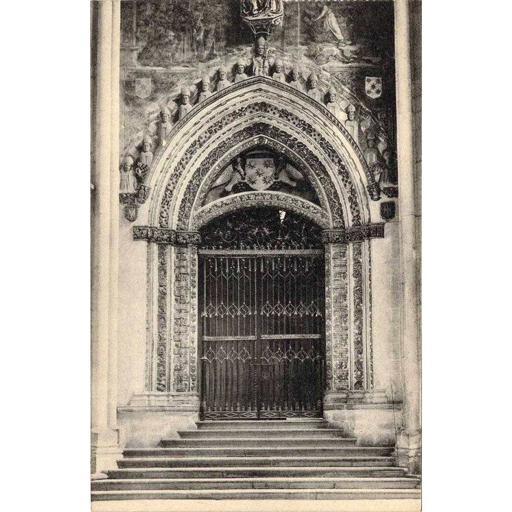 Postal Toledo. Catedral. Interior. Portada Capilla de San Pedro No. 13