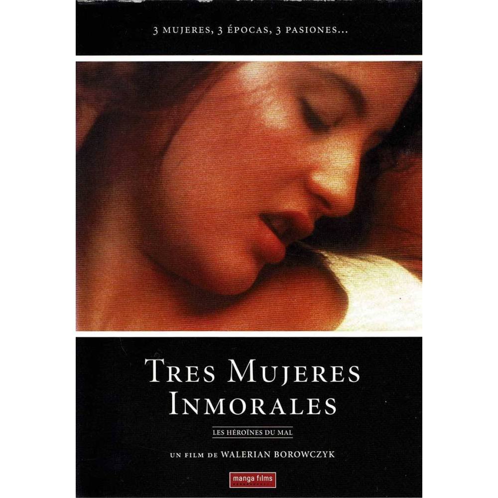 Tres mujeres inmorales. DVD