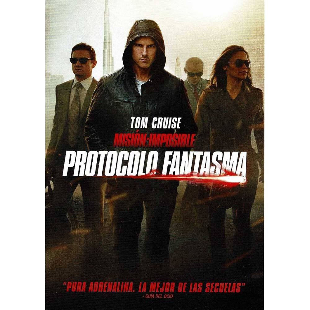 Misión Imposible: Protocolo Fantasma. DVD