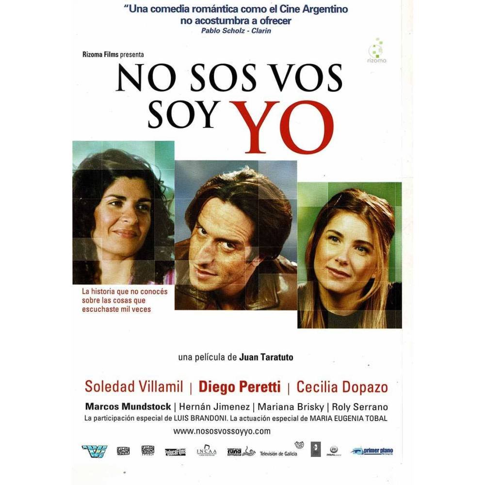 No sos vos, soy yo. DVD