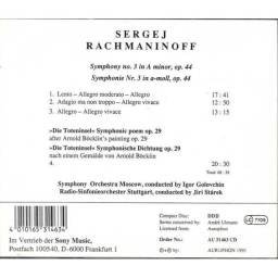 Sergej Rachmaninoff. Moskau Symphonic Orchestra, Igor Golovcin - Sinfonie Nr. 3. CD