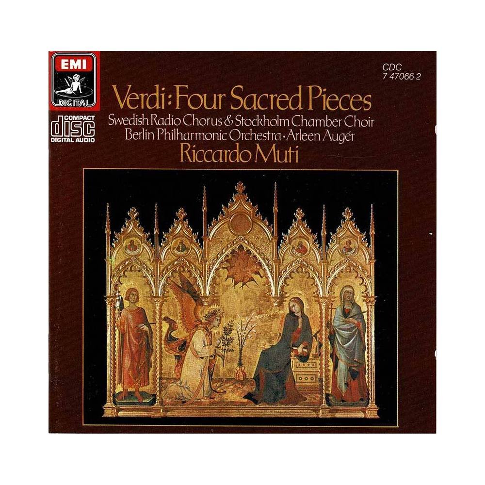 Verdi. Riccardo Muti - Quattro Pezzi Sacri - Four Sacred Pieces. CD