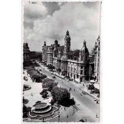 Postal Valencia. Plaza del Caudillo No. 91