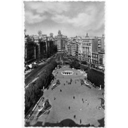 Postal Valencia. Plaza del Caudillo No. 105