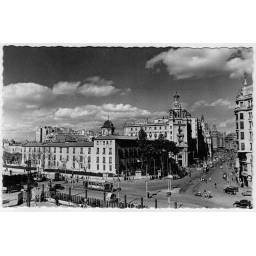 Postal Valencia. Calle de Játiva y Avda. Marqués de Sotelo No. 190