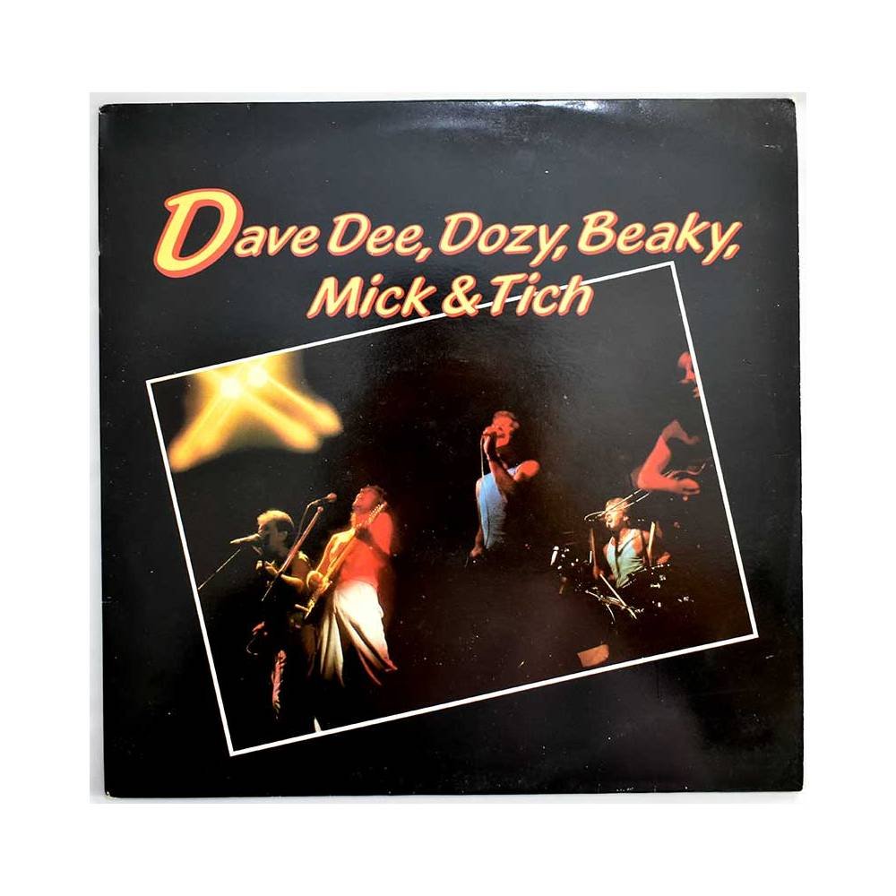 Dave Dee, Dozy, Beaky, Mick & Tich. LP firmado